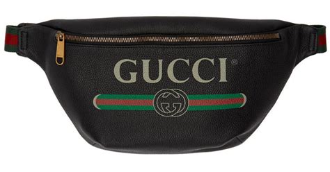 gucci black fake logo print leather cross-body bag|black gucci crossbody bag.